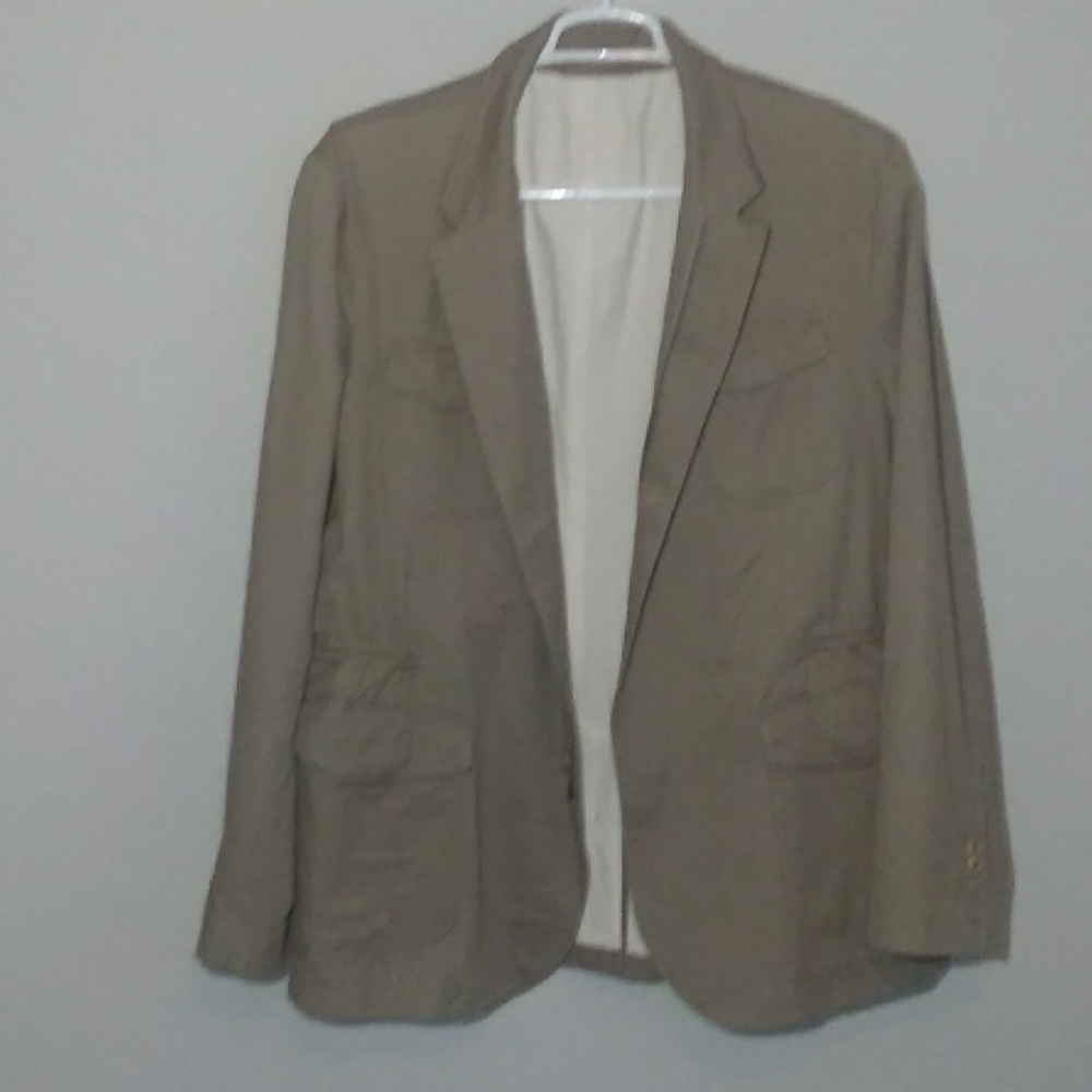 Mossimo Dutti Men's Double Zip Safari Jacket